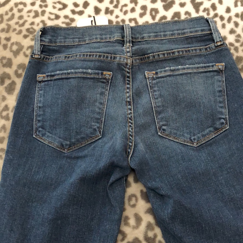 Frame Denim Le Skinny de Jeanne in Fillmore Blue Wash Size 24 - Picture 17 of 17